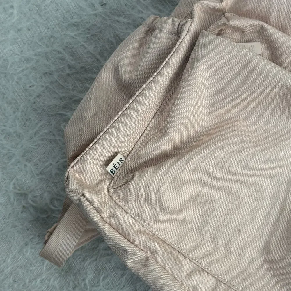BÉIS Beige Mini Backpack - Picture 2 of 5